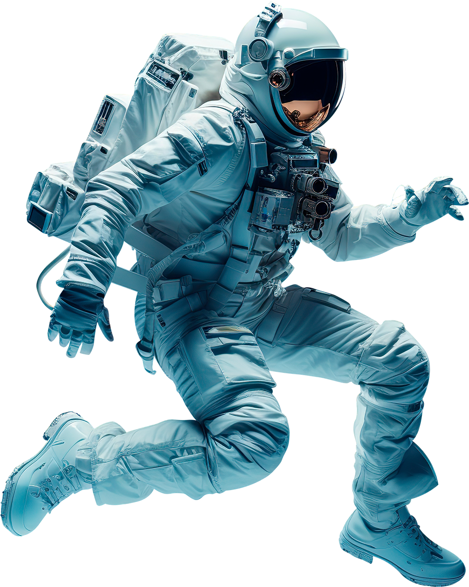 Character illustration — hand raised with questions