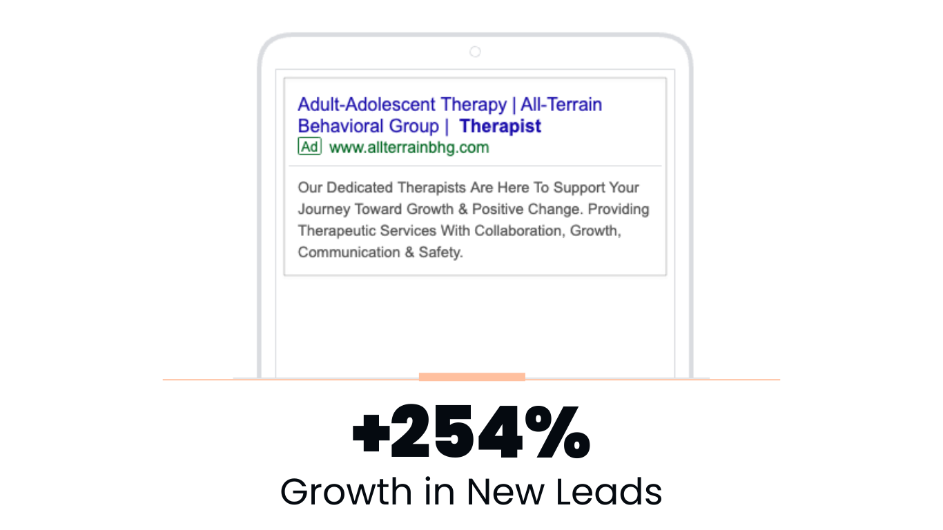 all terrain behavior health group - google ads