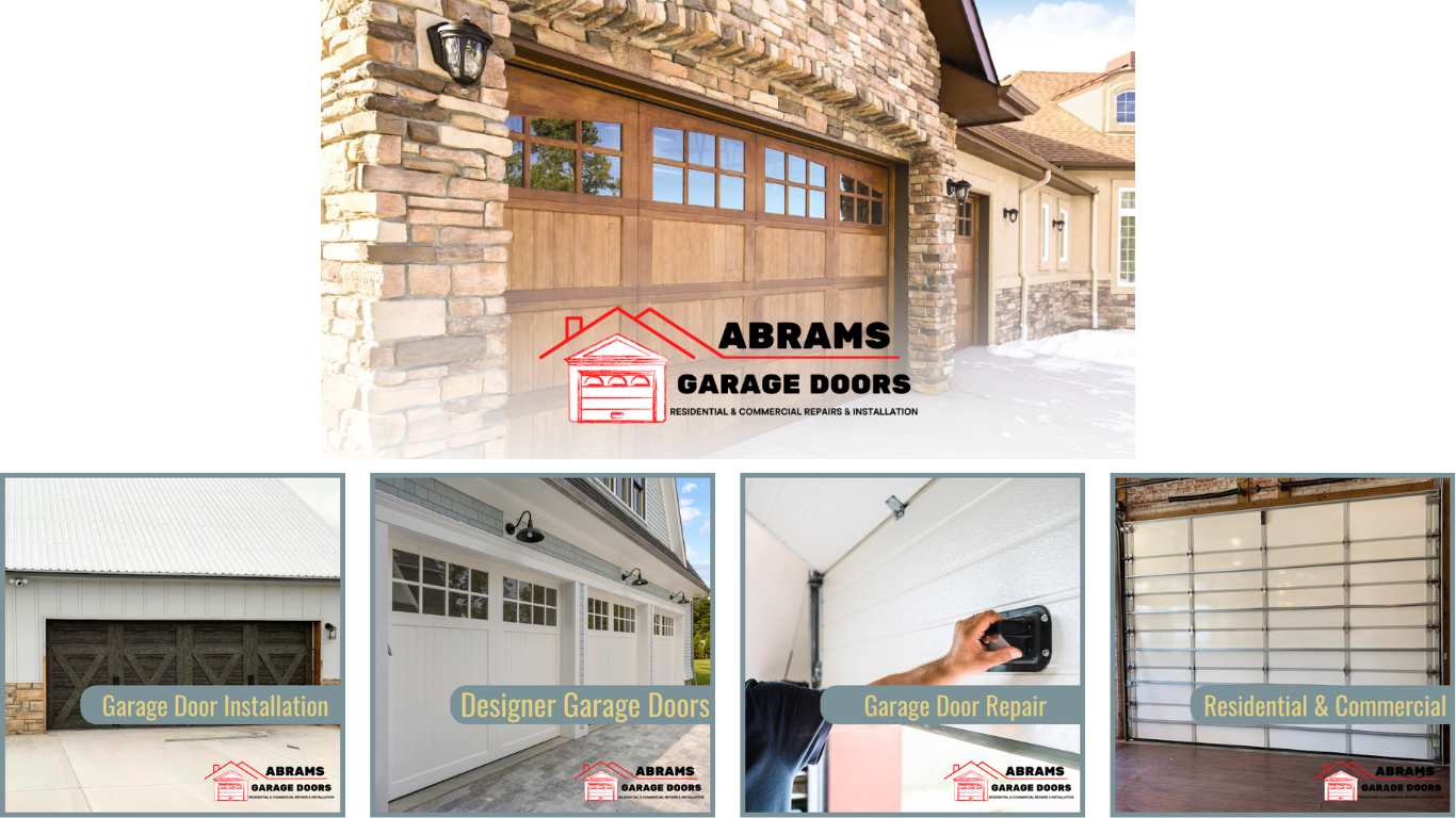 Abrams Garage Doors work sample