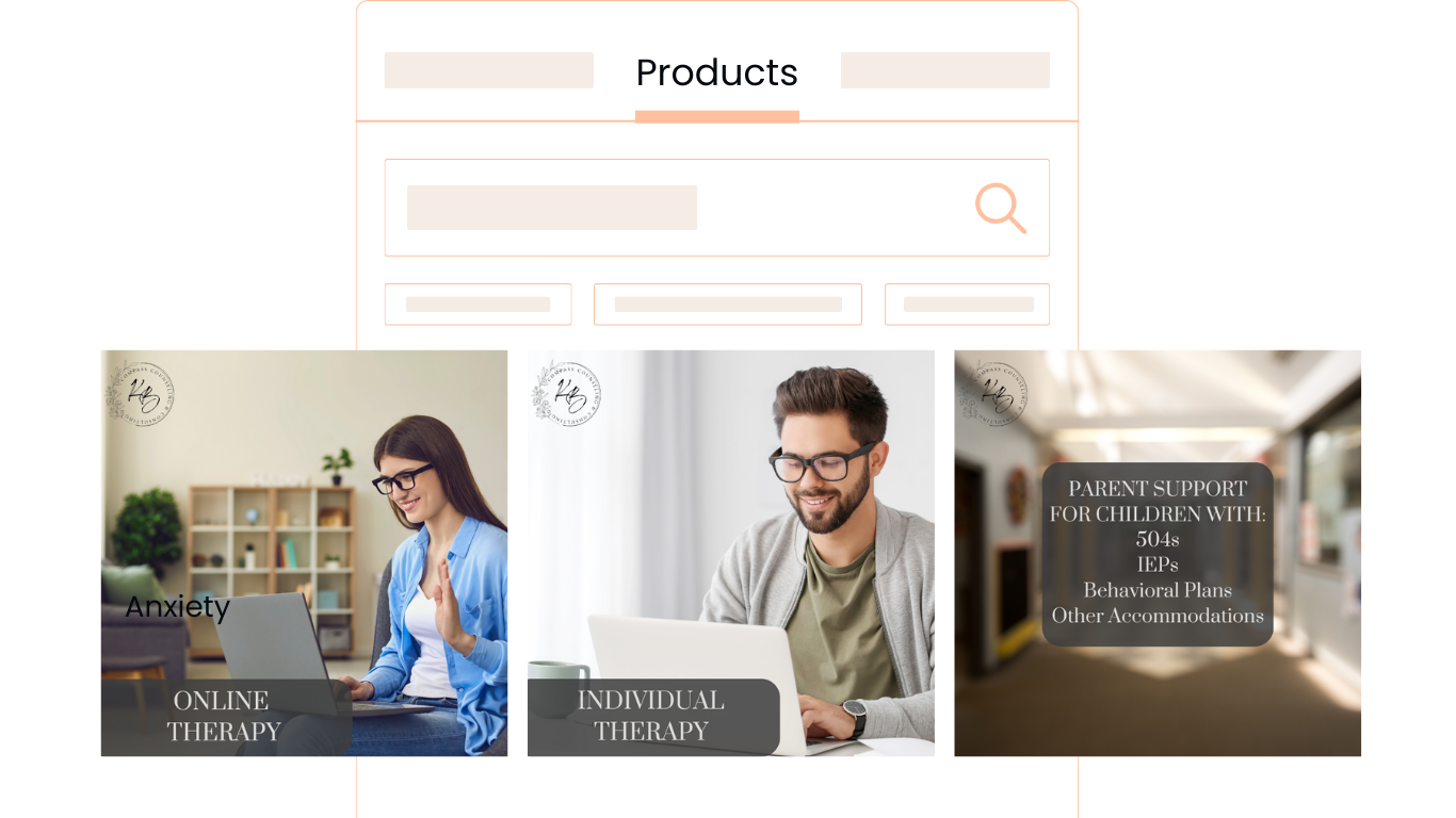 compass counseling - google business profile branding