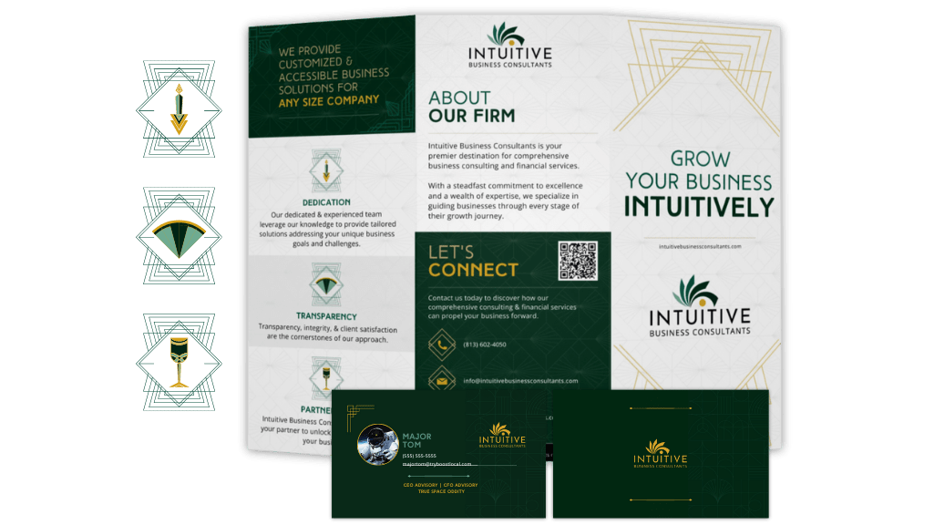 intuitive business consultants - branding
