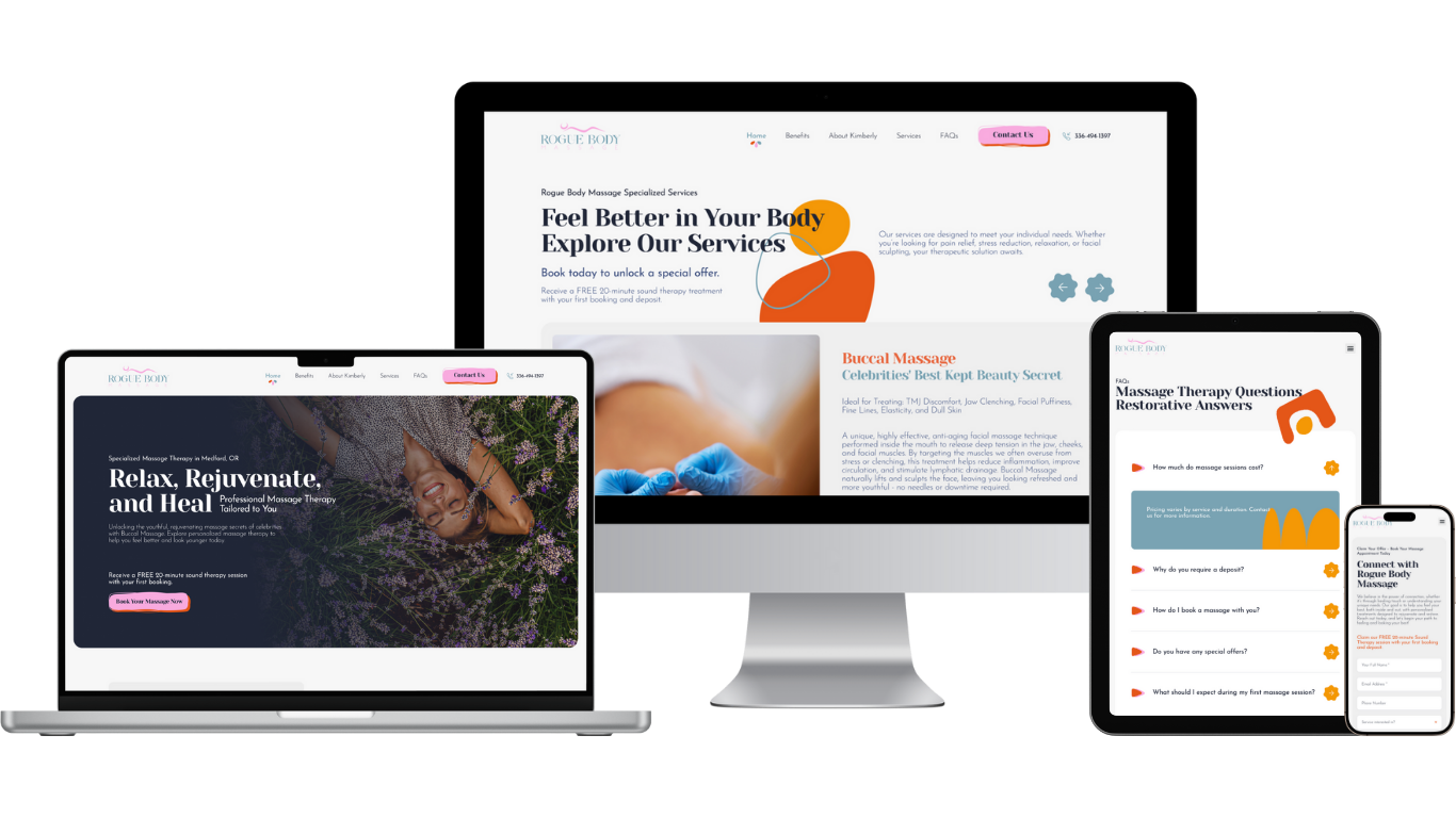 Rogue Body Massage work sample