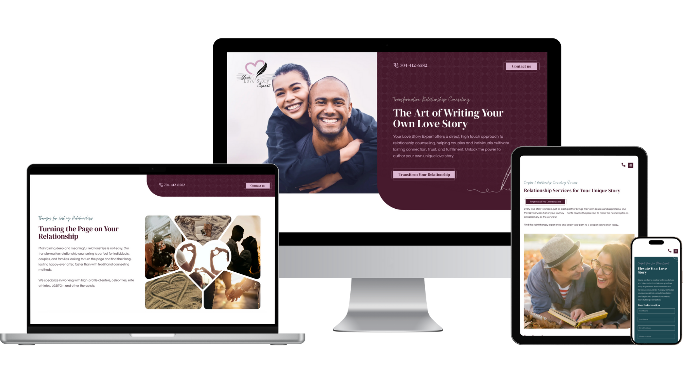 Your Love Story Expert work sample