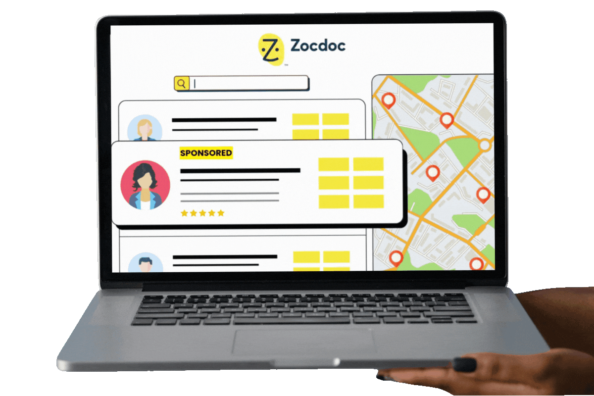 Local directory listings on a laptop