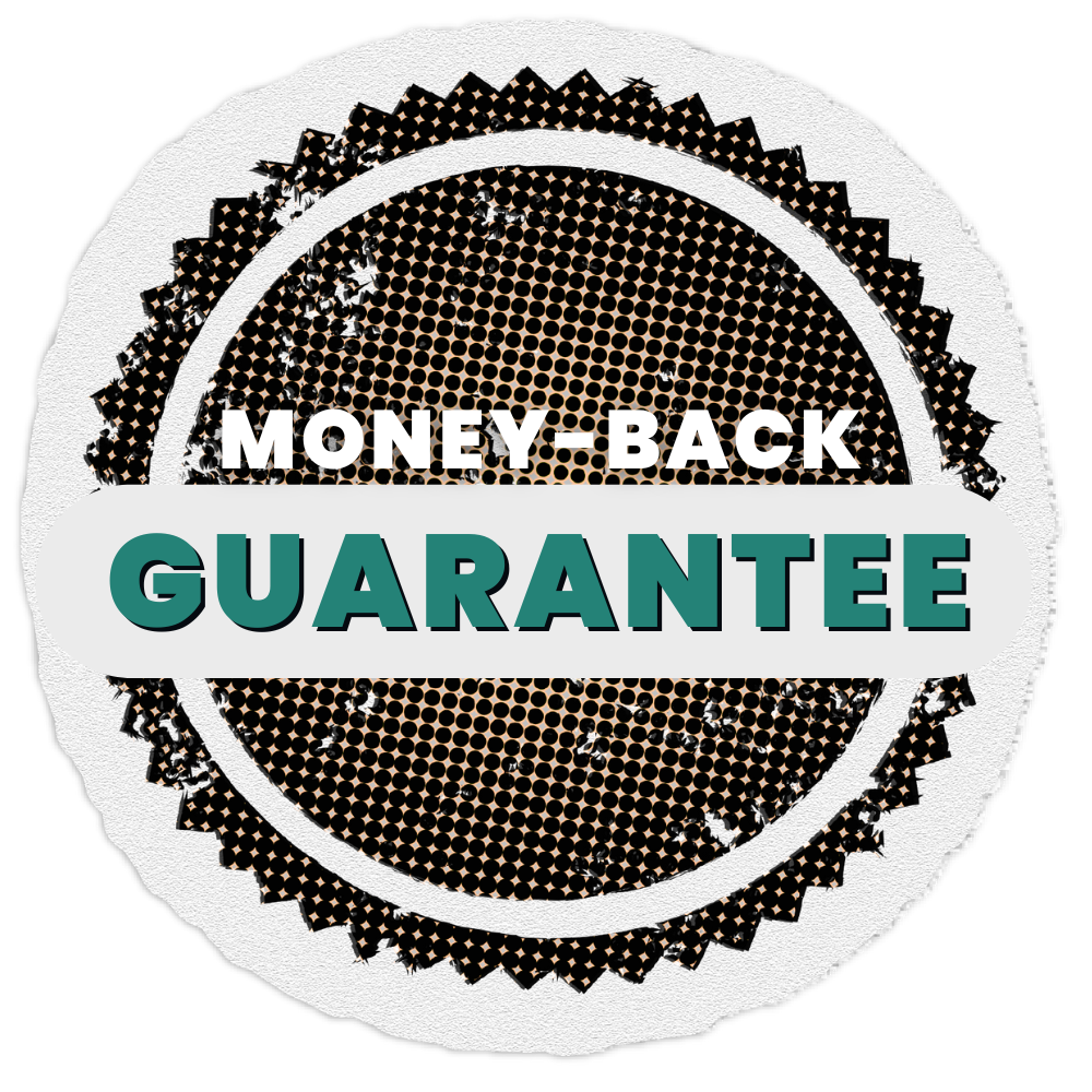 Money-Back Guarantee stamp