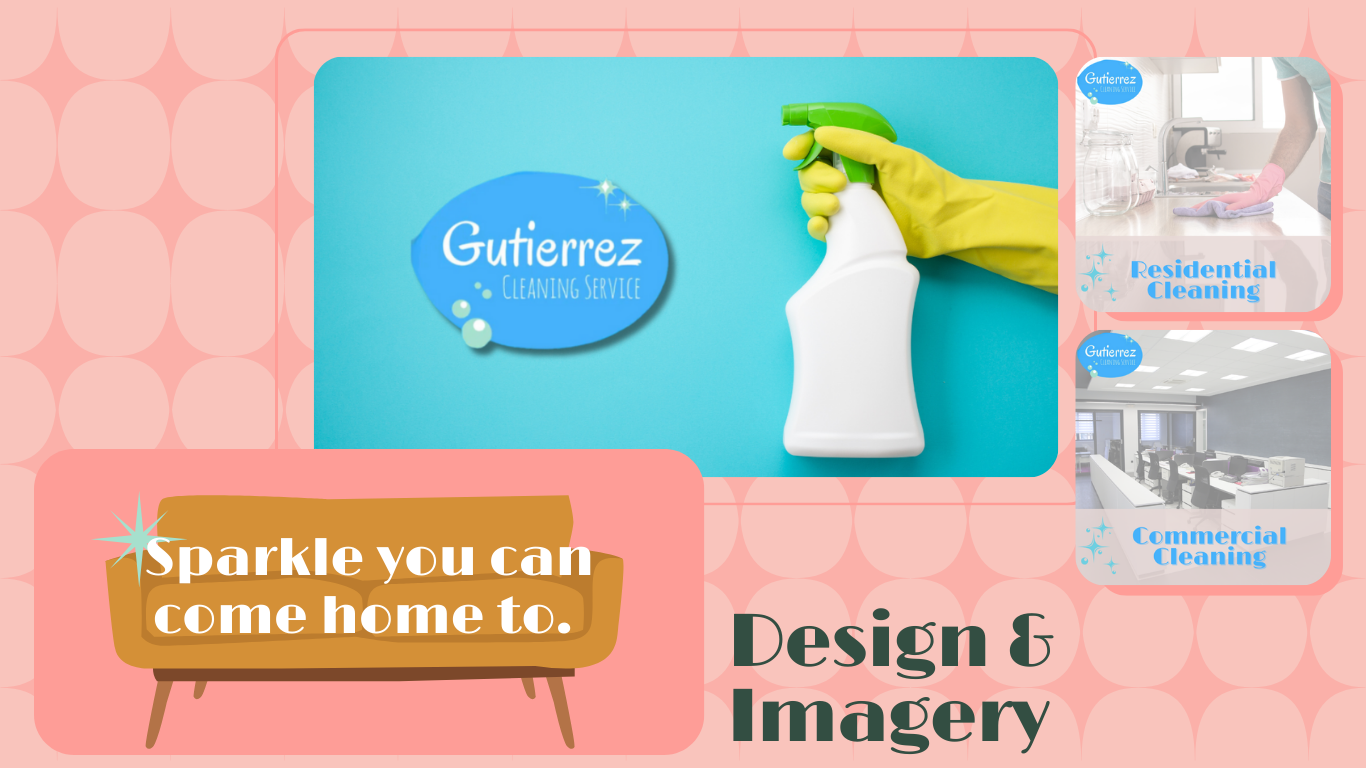 gutierrez cleaning service - marketing and branding