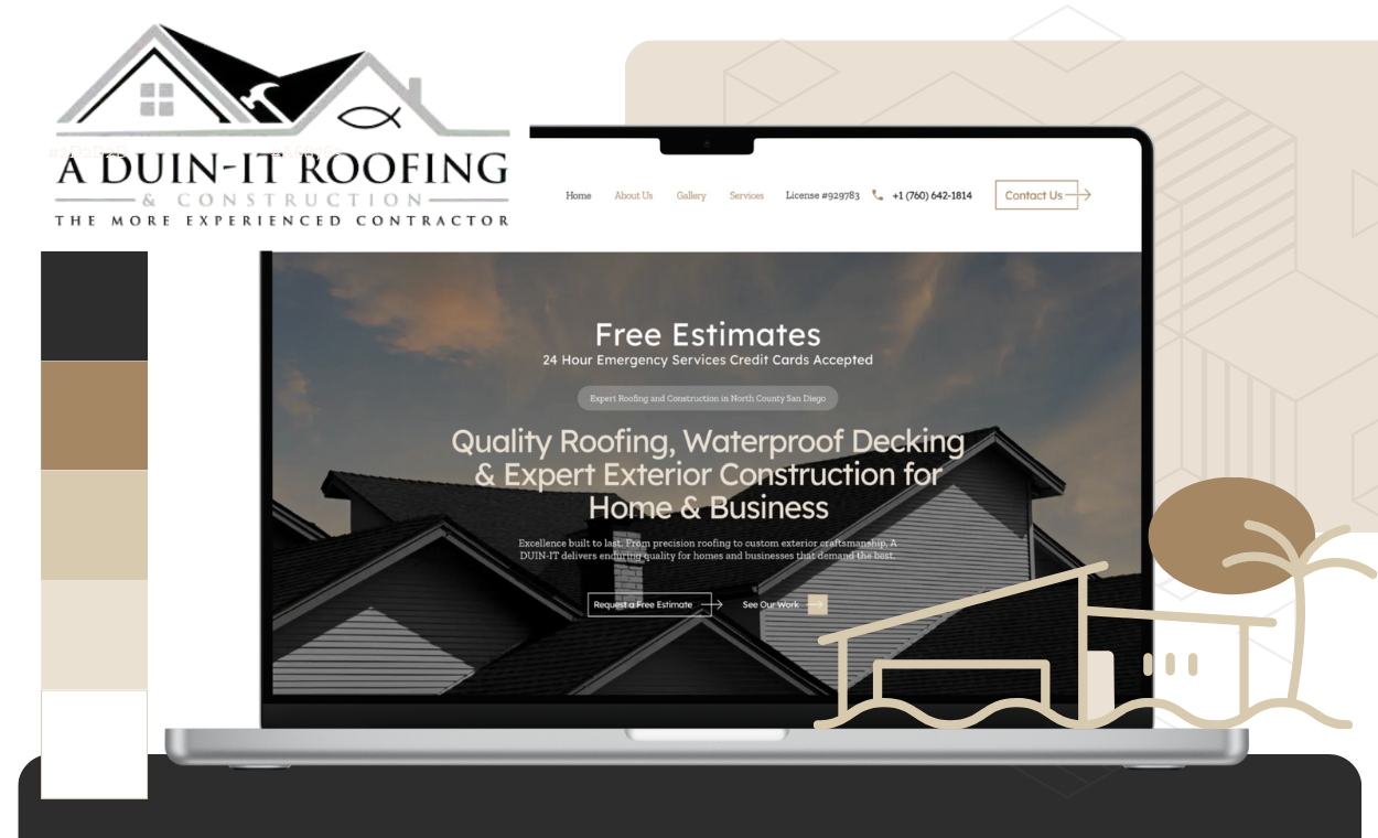 A DUIN-IT Roofing & Construction case study