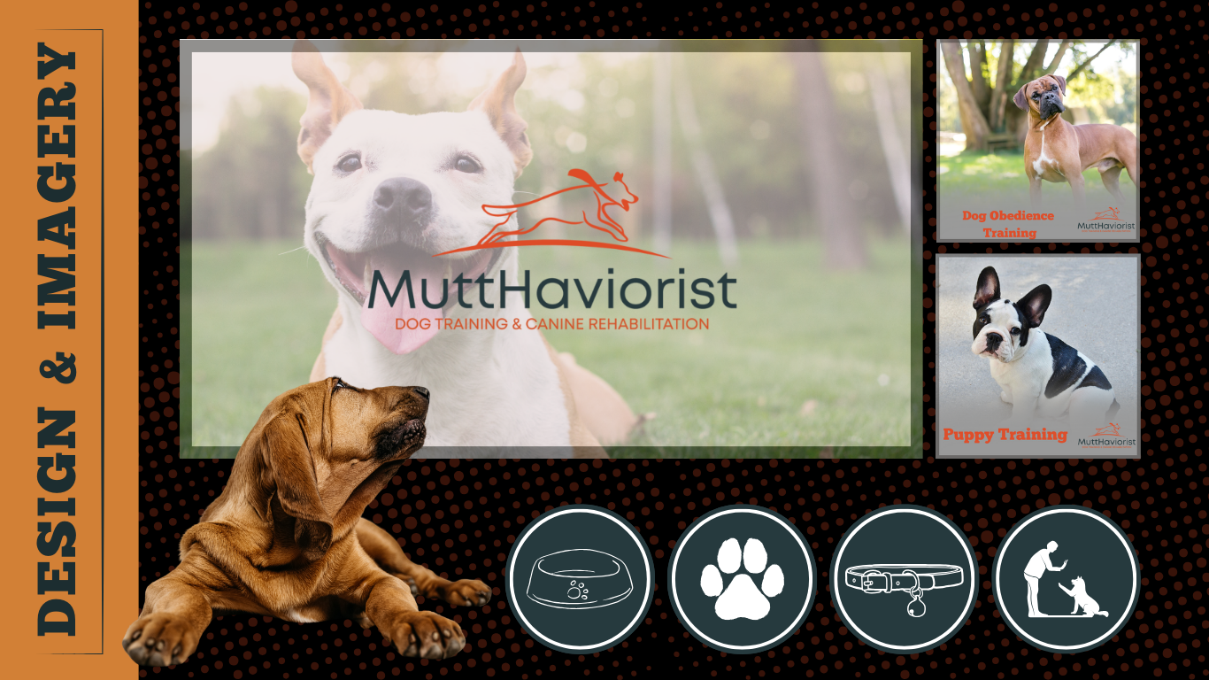 mutthaviorist - dog trainer marketing case study - branding