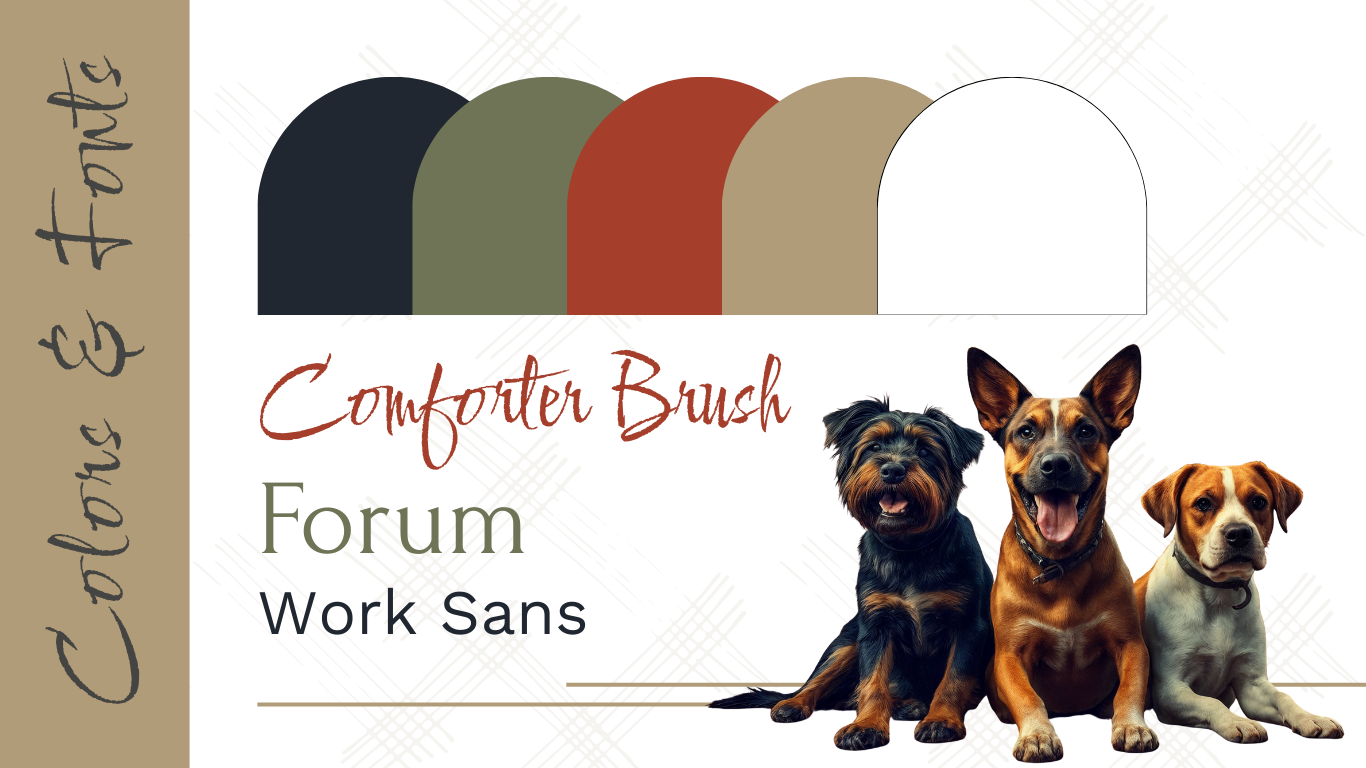 mutts & masters manor - dog trainer marketing case study - branding and web design