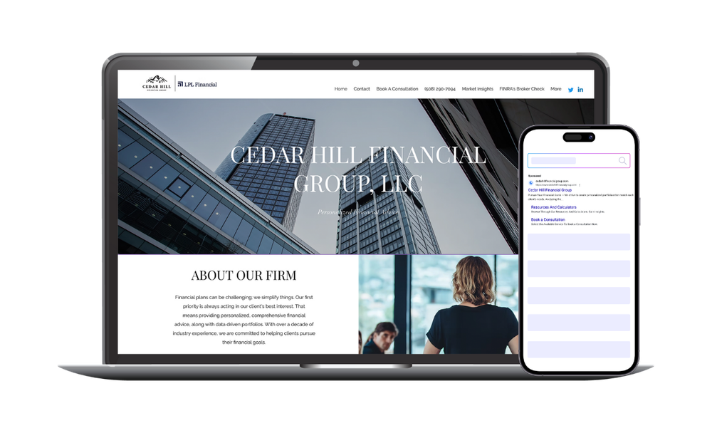 Cedar Hill Financial Group - marketing case study