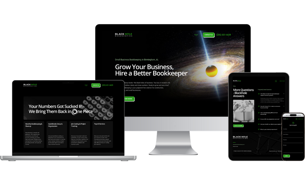 Black Hole Bookkeeping - marketing case study