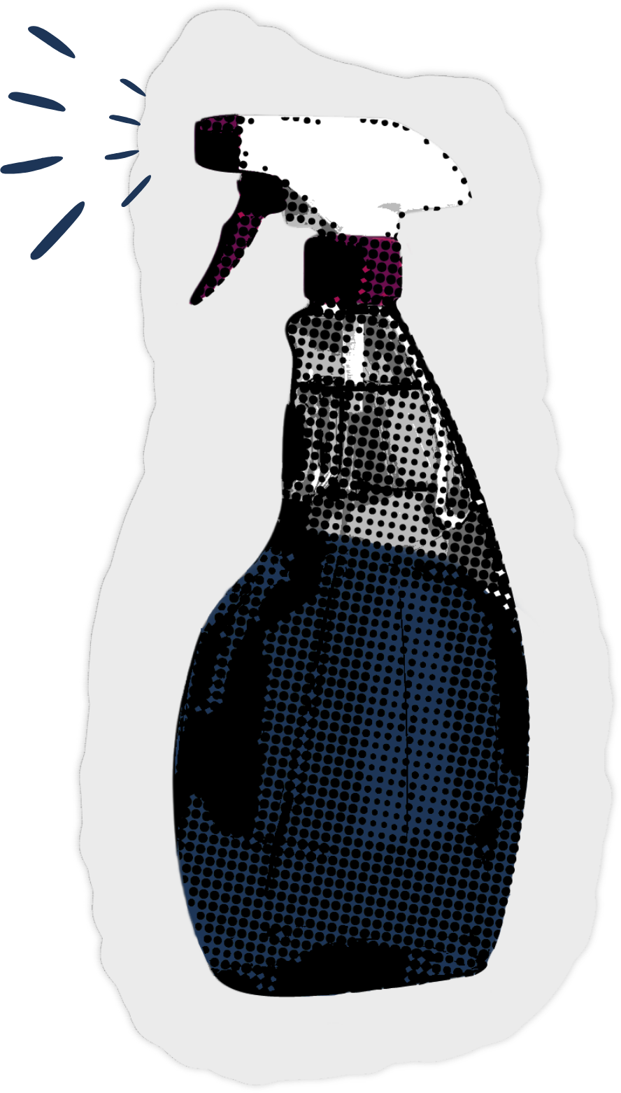 cleaning bottle